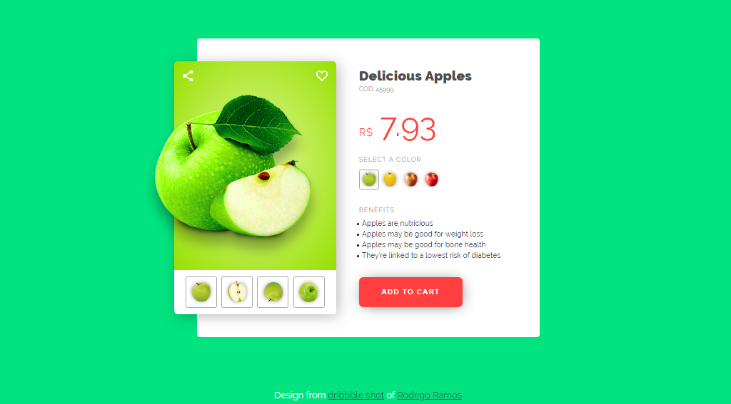 20+ Cool Product Card CSS Design Examples OnAirCode