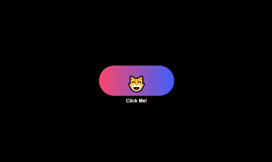 Cat Gradient Button Disco