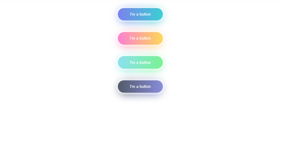 CSS Gradient Button Examples: \