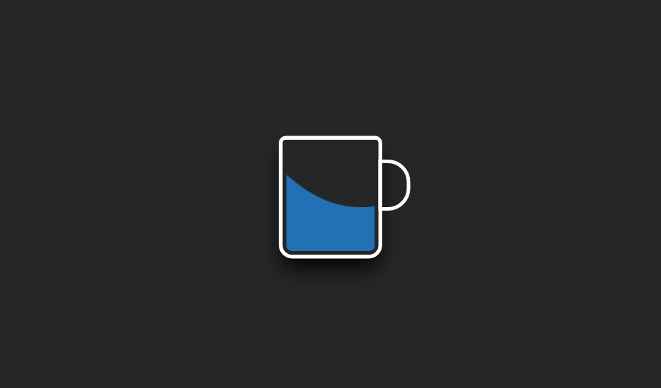 animated water wave inside cup with css