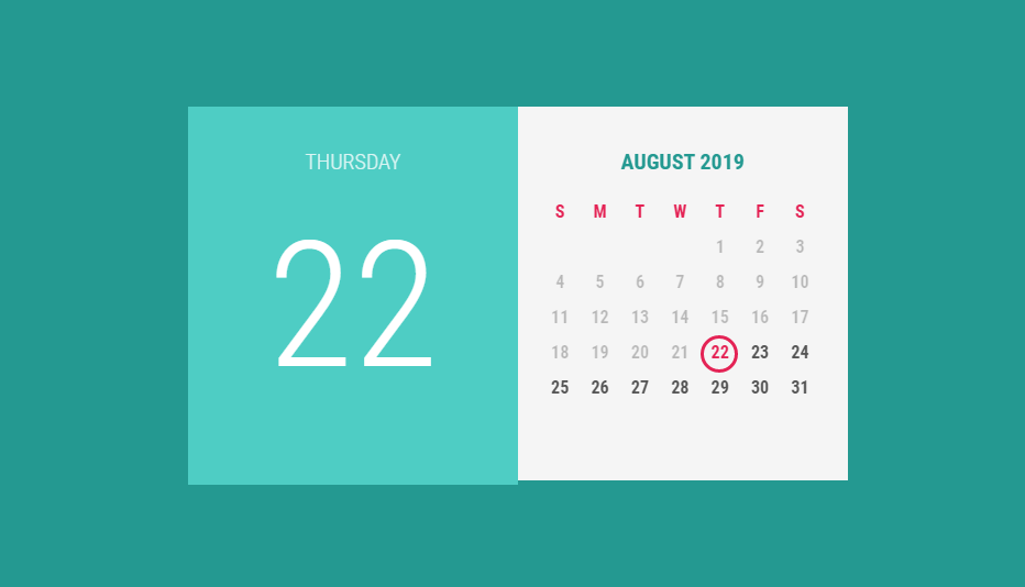 Css calendar. Календарь CSS. CSS красивый календарь. Календарь html. CSS большой календарь.