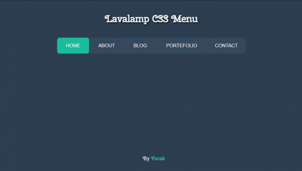 20+ Excellent CSS Horizontal Menu Examples - OnAirCode