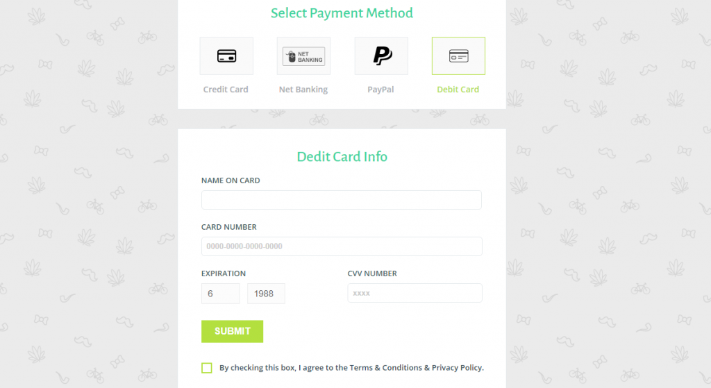 multiple online payment method