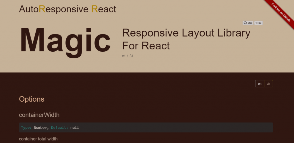 react responsive grid UI layout components