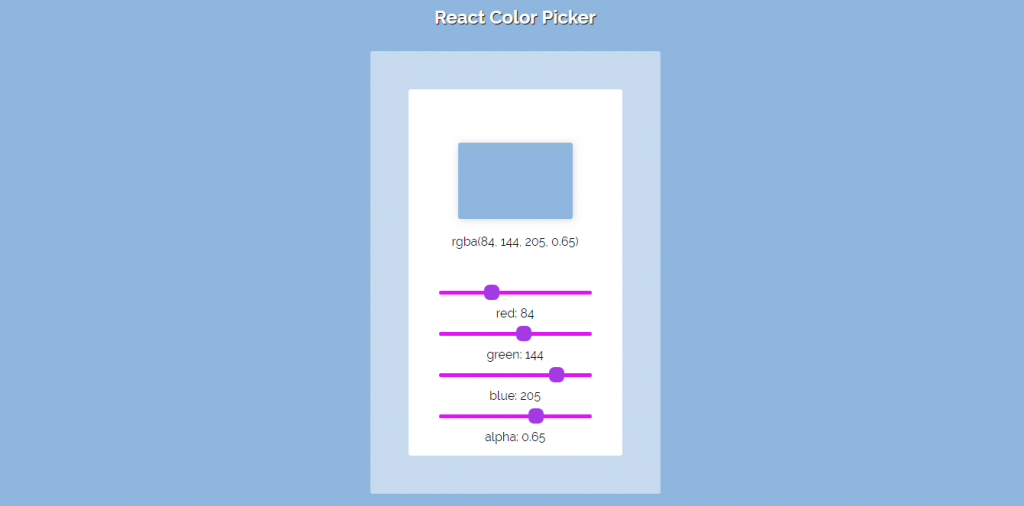slider color picker example