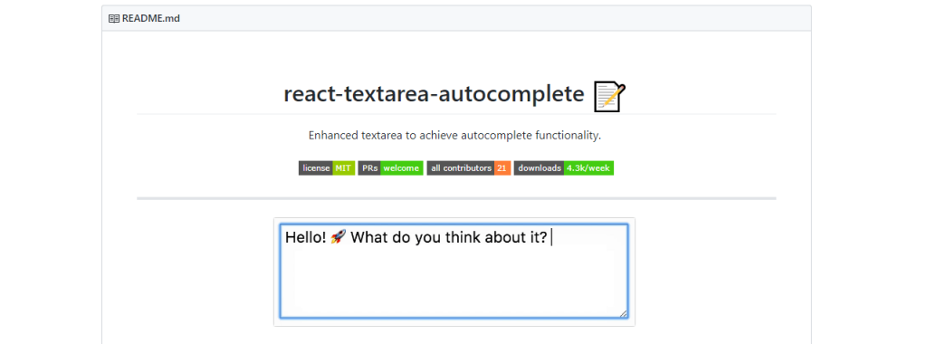 React textarea