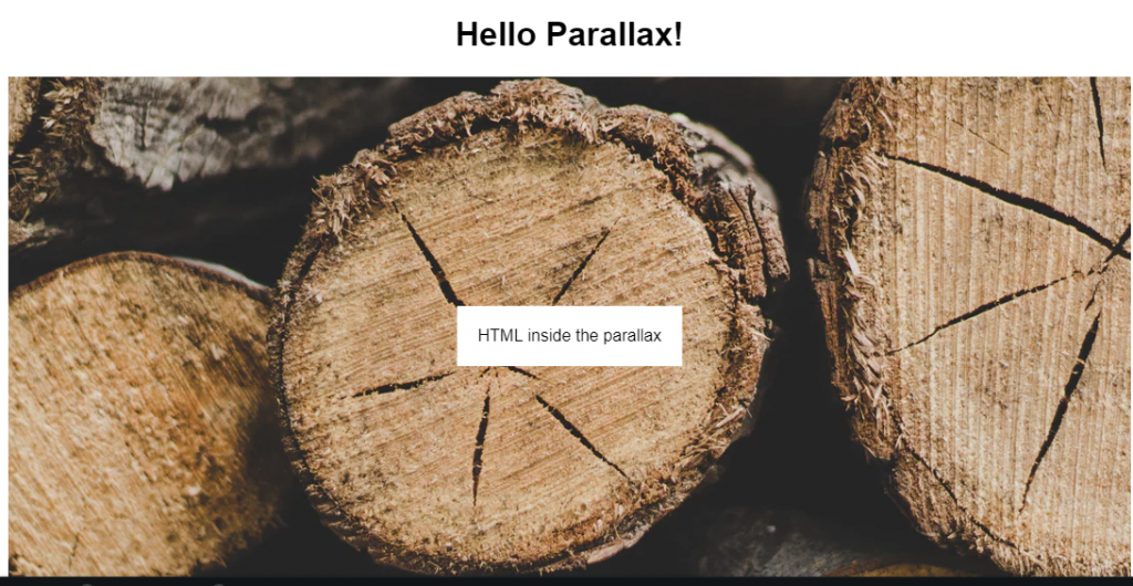 dynamic web navigation effect examples with react parallax