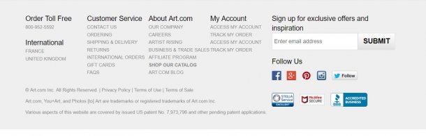 20 Creative Footer CSS HTML Design Examples - OnAirCode