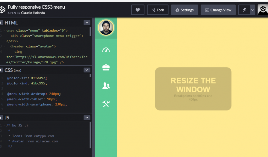 20+ Awesome Sidebar CSS Menu Examples OnAirCode