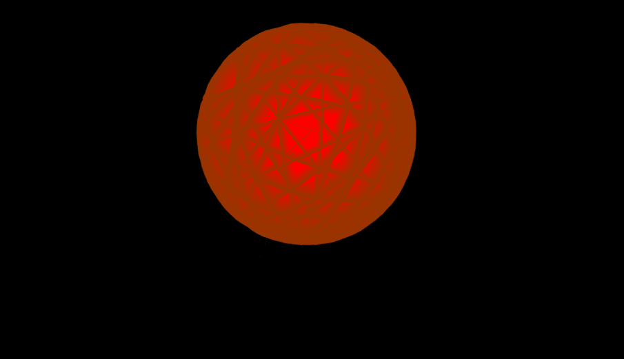 rotating fire planet