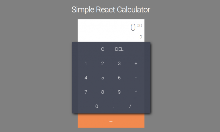 12+ Fantastic React Calculator Examples - OnAirCode