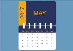 20+ CSS Calendar Examples Inspiration Design - OnAirCode