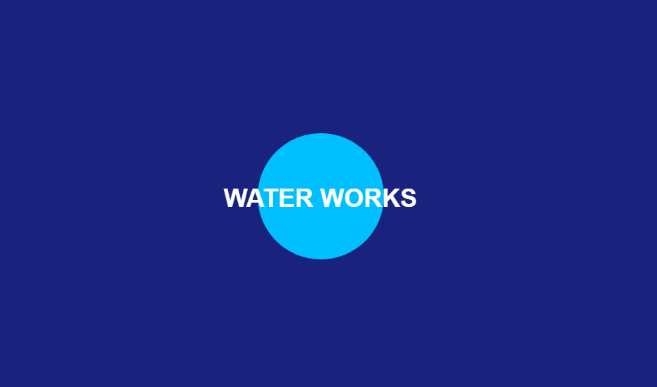 html Water Drop