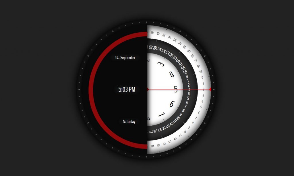 analog digital clock