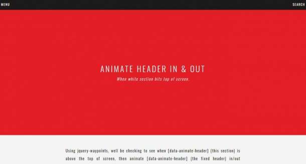 20+ CSS Fixed Sticky Header on Scroll Down - OnAirCode