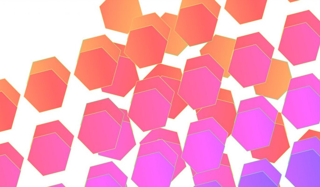 css hexagon grid examples with image and text
