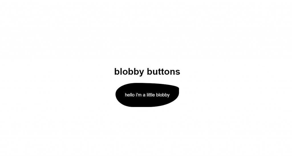 blobby buttons css rounded corners border radius