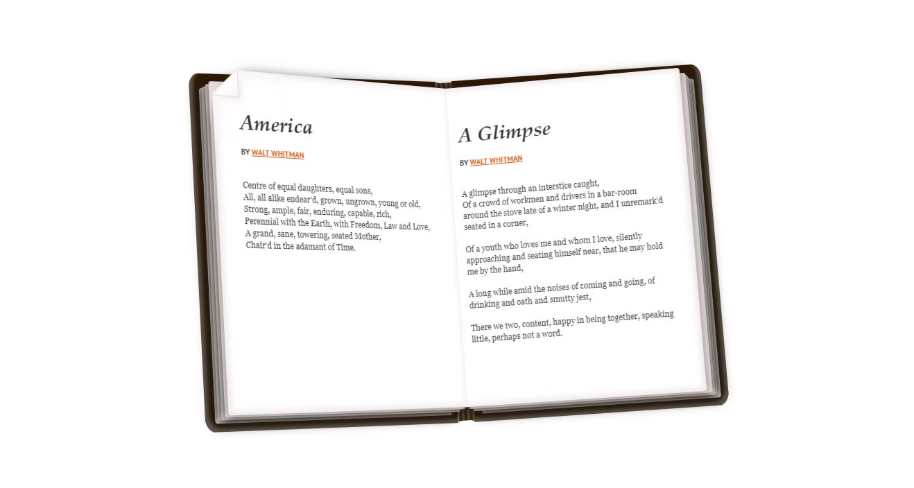 22+ Awesome CSS Book Effect Examples - turning page of book animated ...