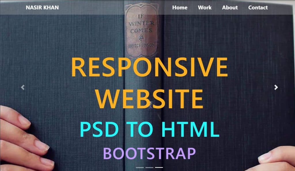Bootstrap website