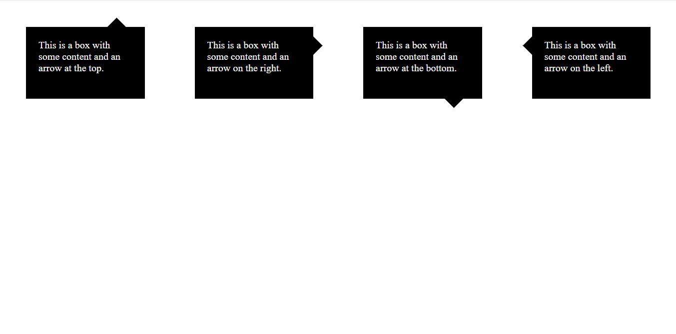 12 CSS Arrow Box Examples Source Code - OnAirCode