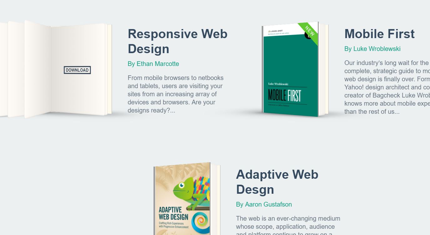 22+ Awesome CSS Book Effect Examples - turning page of book animated ...