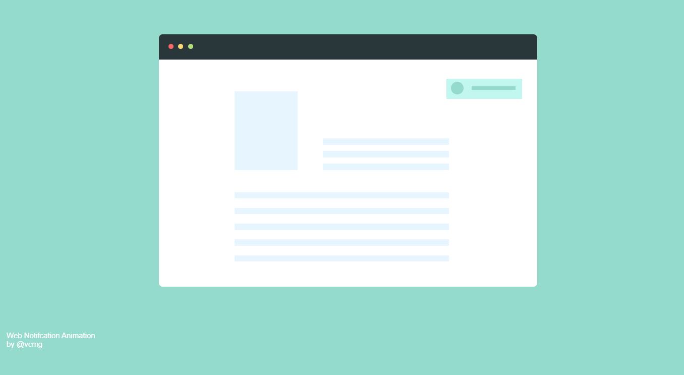 20+ CSS Notification Examples with Source Code - OnAirCode