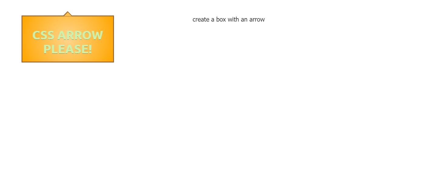 12 CSS Arrow Box Examples Source Code - OnAirCode