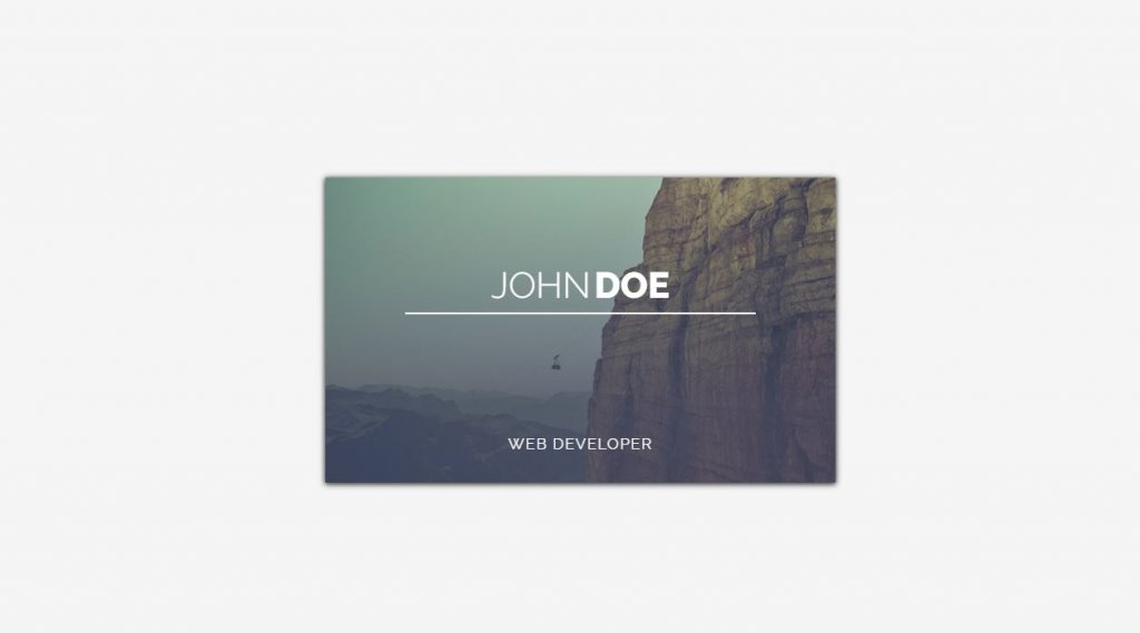 example of business card an visiting cards UI design achieved with the help of HTML, CSS and JavaScript. 
