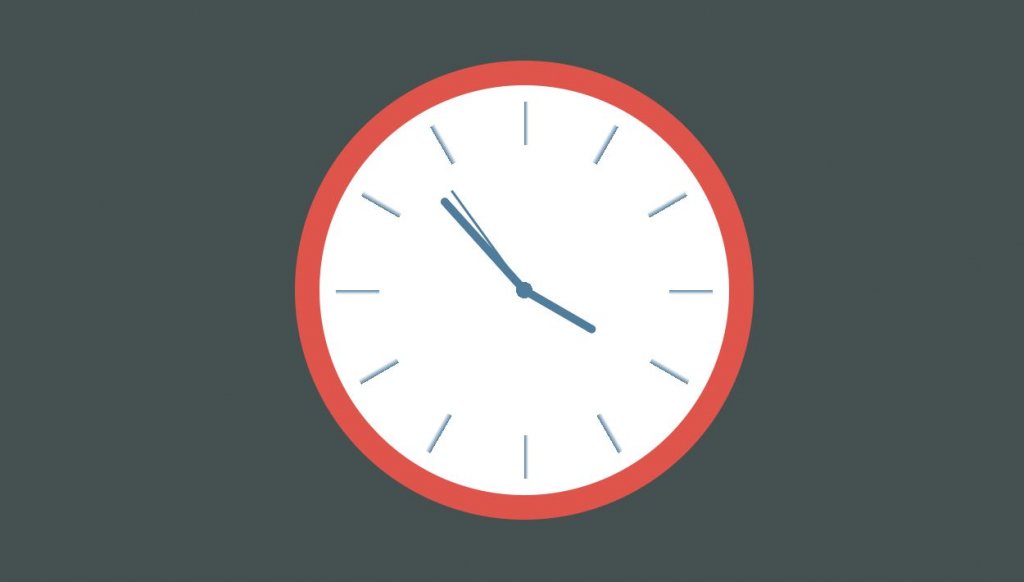 css clock design