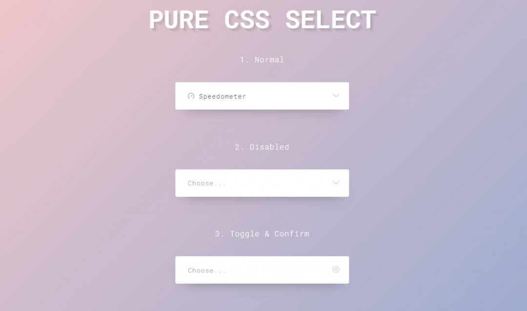 20+ Select Box CSS Examples Inspiration - OnAirCode