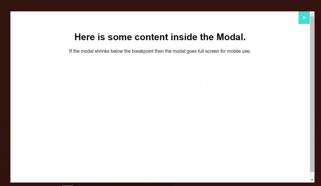 modal css window dialog box example with html css bootstrap without javascript