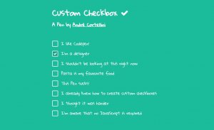 35+ Awesome Checkbox CSS Examples - OnAirCode