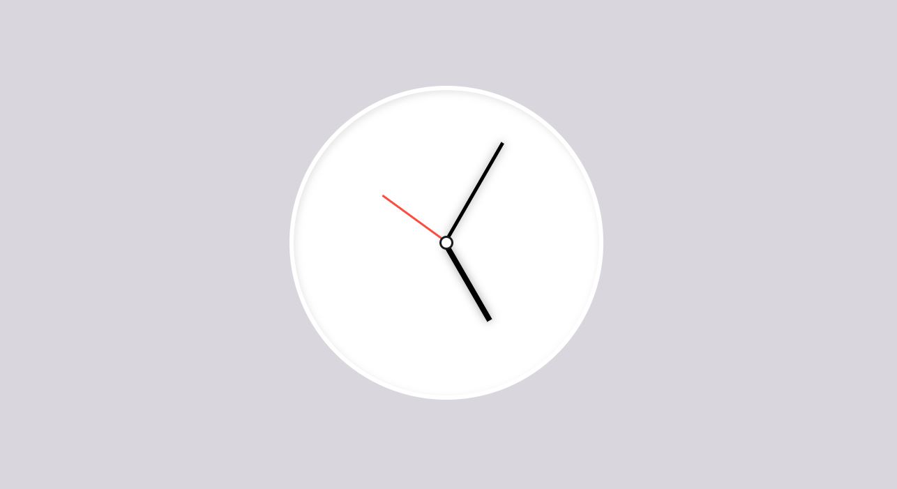 30+ HTML CSS Clock Inspiration Examples - OnAirCode