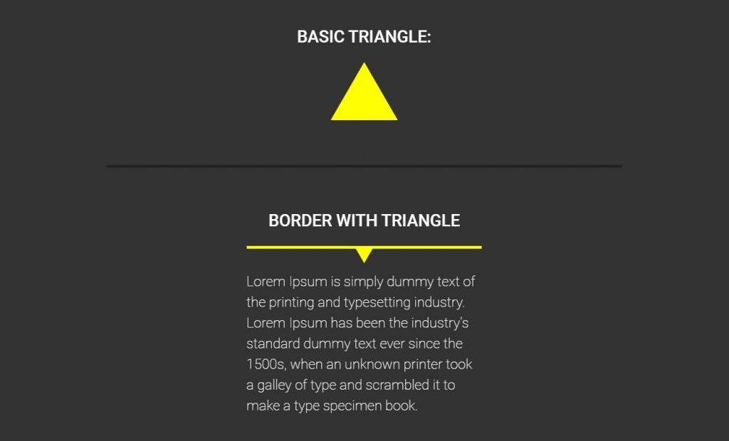 equilateral borders