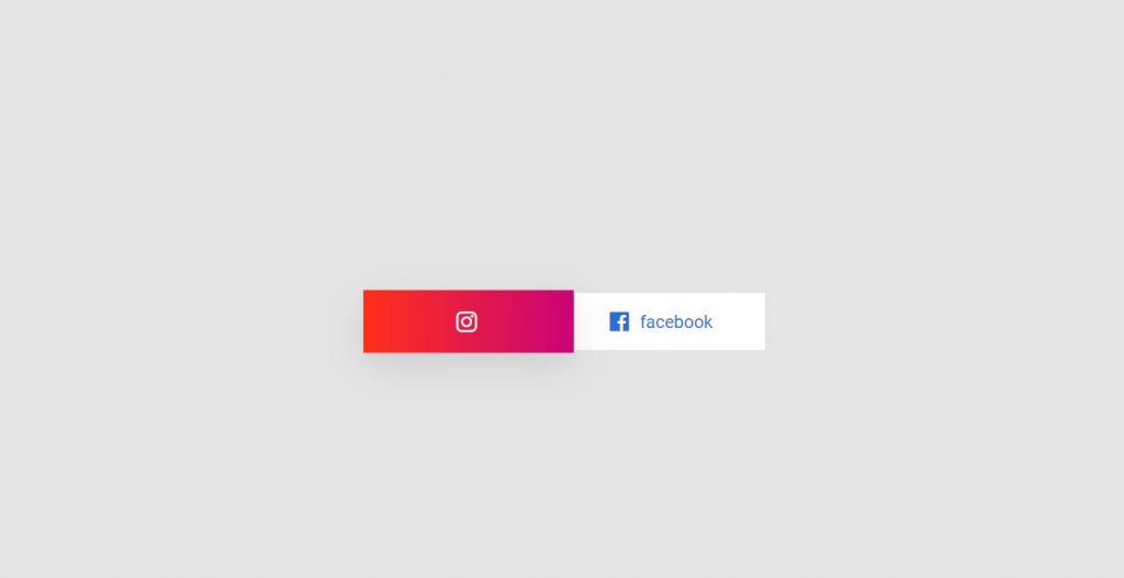 facebook instragram floatin social media share button css