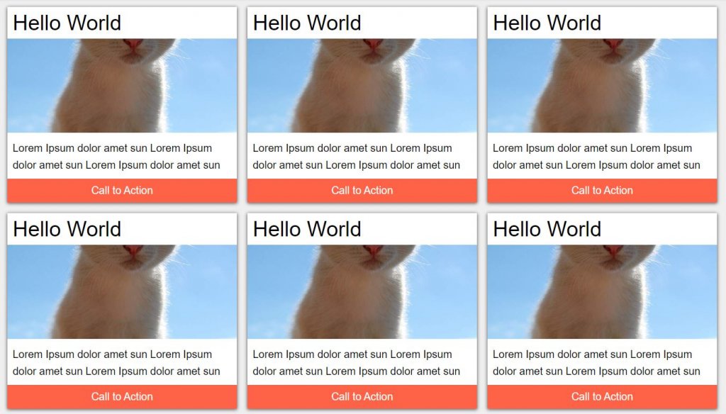 Fluid Card Grid with CSS HTML Grid Layout 