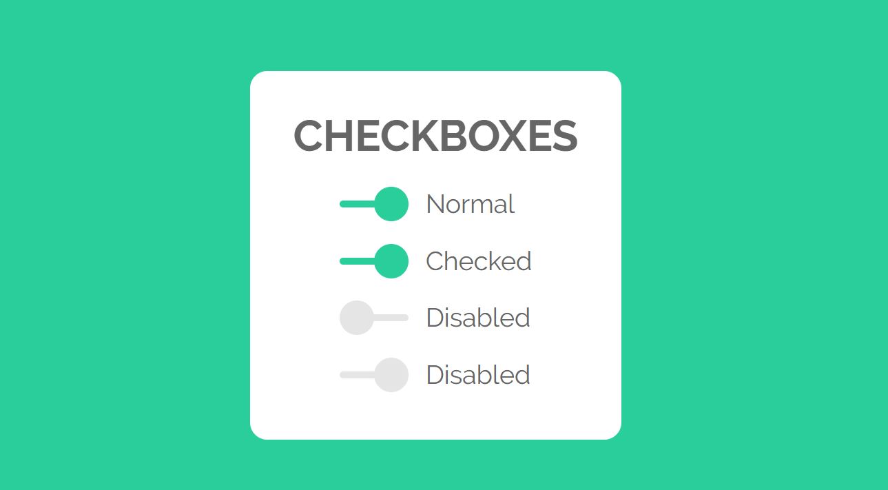 Checkbox Examples In Html