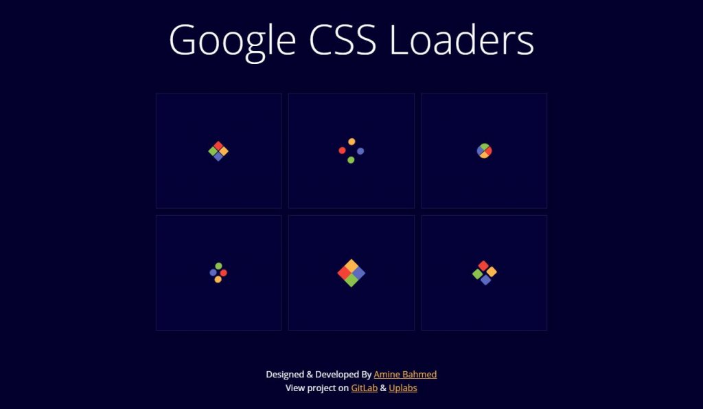 google css loaders redesign