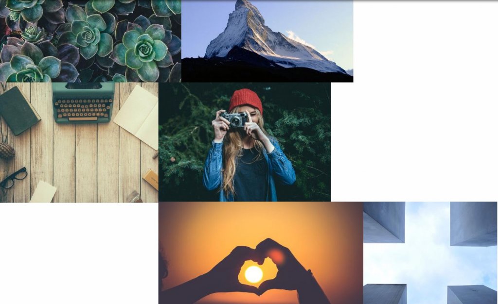 google photos css image/photo gallery