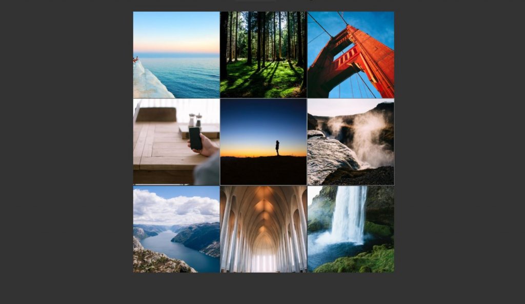 Pure CSS Responsive Image Gallery