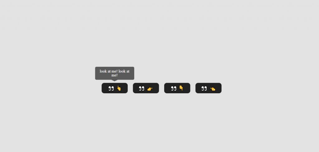 example of tooltip which appears on hover with pure CSS, HTML, JavaScript and Bootstrap. 
