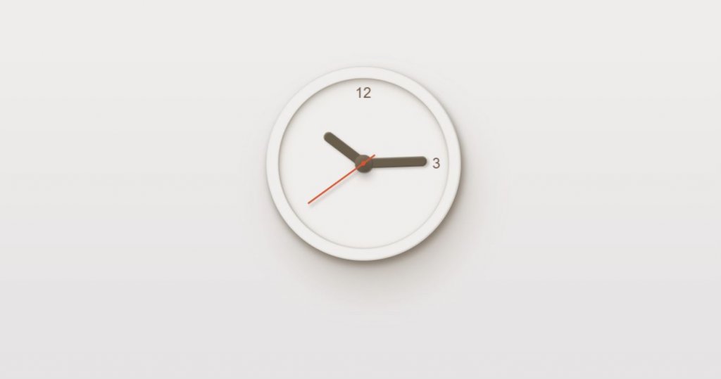 realistic minimal html watch