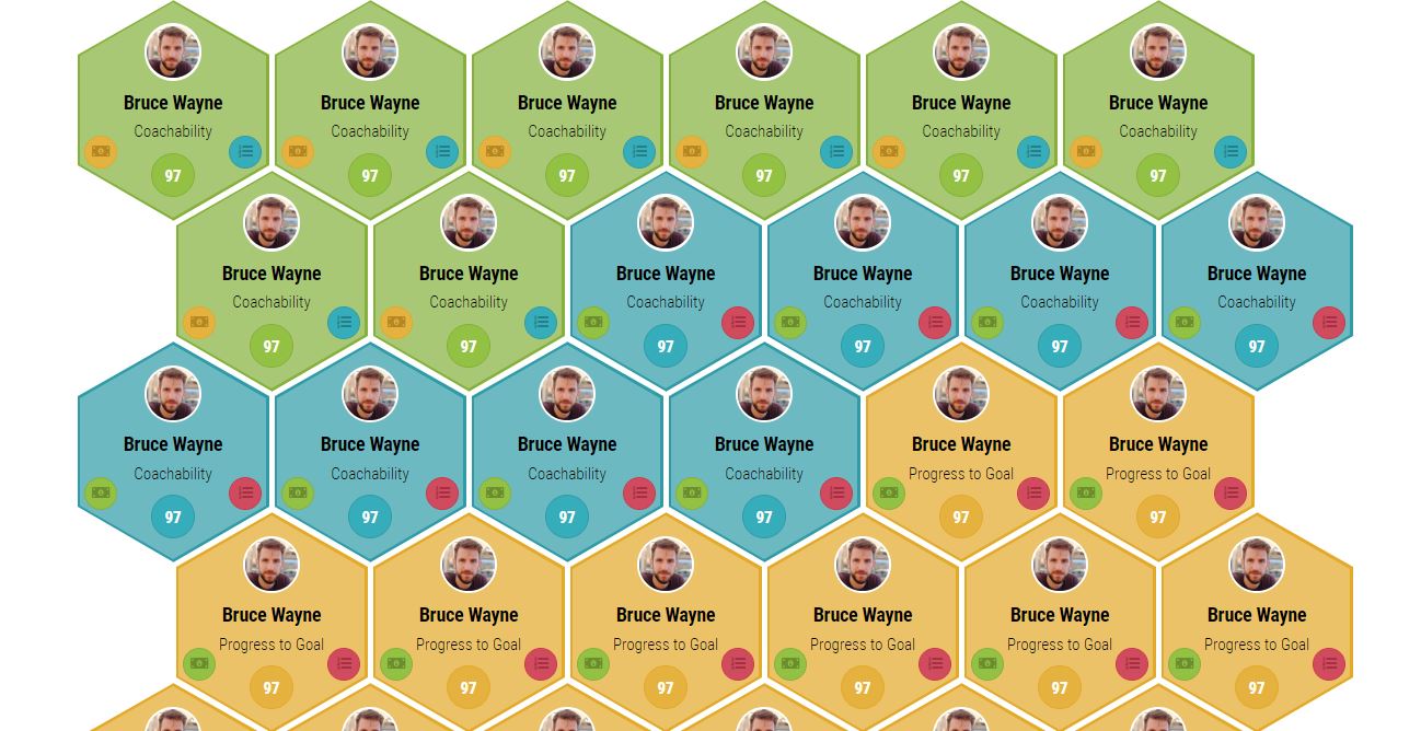 CSS Hexagon Examples