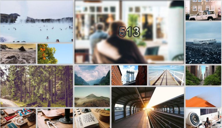 30+ CSS Image Gallery Examples Code Snippet - OnAirCode