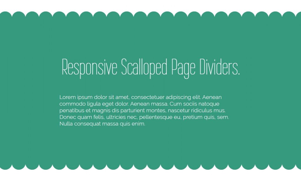 examples of horizontal section divider/separator or line using HTML, CSS, and JavaScript.
