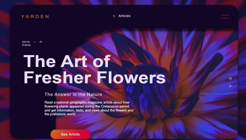 html css responsive slider olya marchak