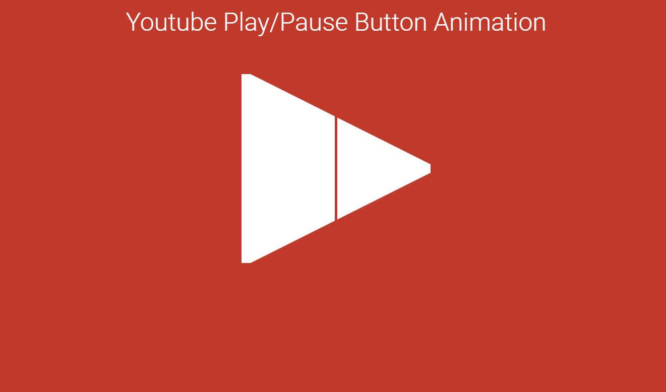 CSS Play Pause Button Examples With Animation - OnAirCode