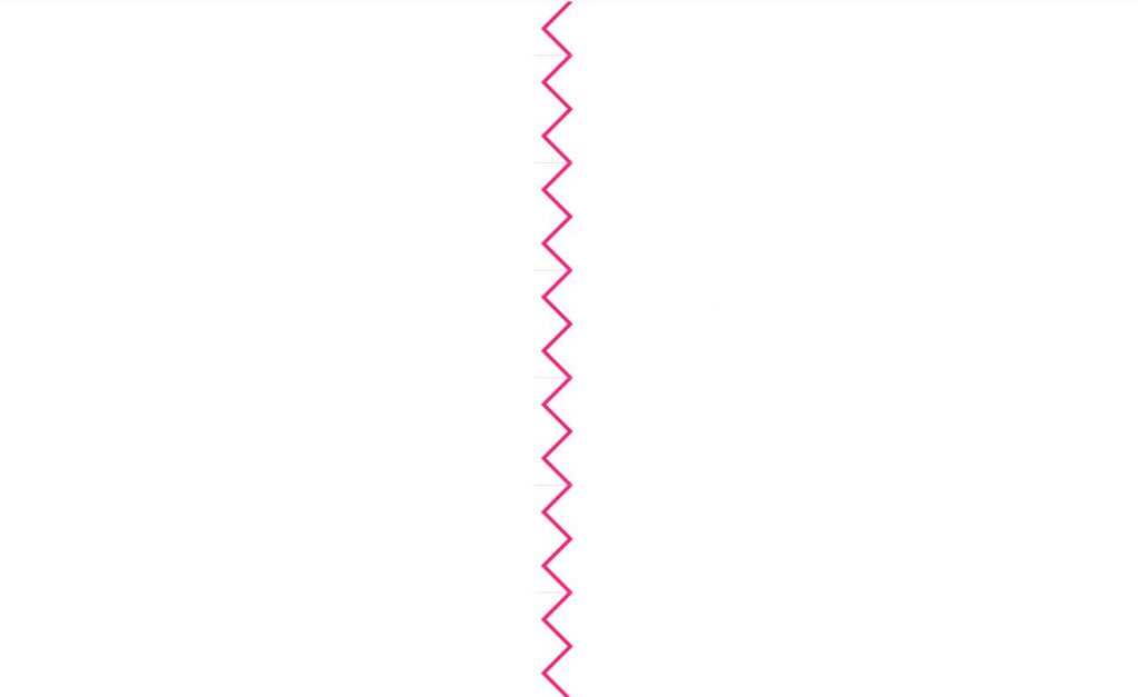 vertical zigzag line/seperator css