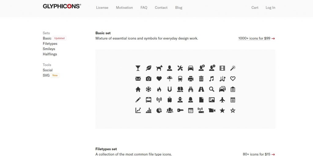  Bootstrap Glyphicon Icon 