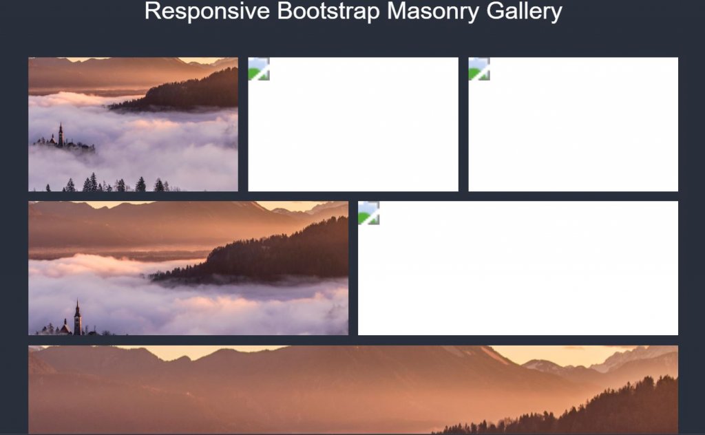 17+ Bootstrap Masonry Grid Layout Examples - OnAirCode